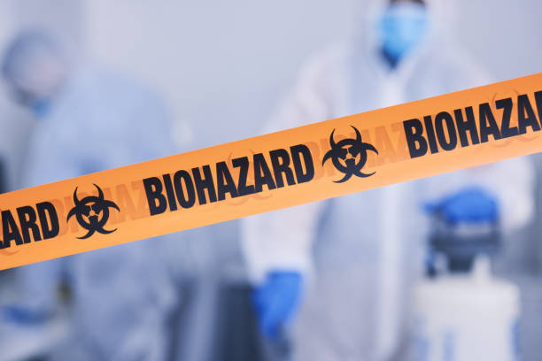 Professional Biohazard technician working in Byron, GA